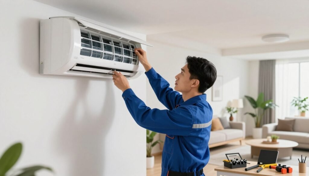 تركيب مكيفات