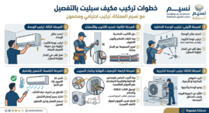 تعرف علي طريقة تركيب مكيف سبليت بطريقة صحيحة