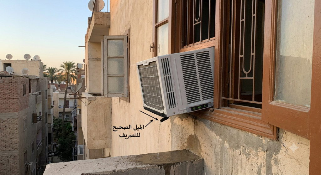 تركيب مكيف شباك بالطريقة الصحيحة